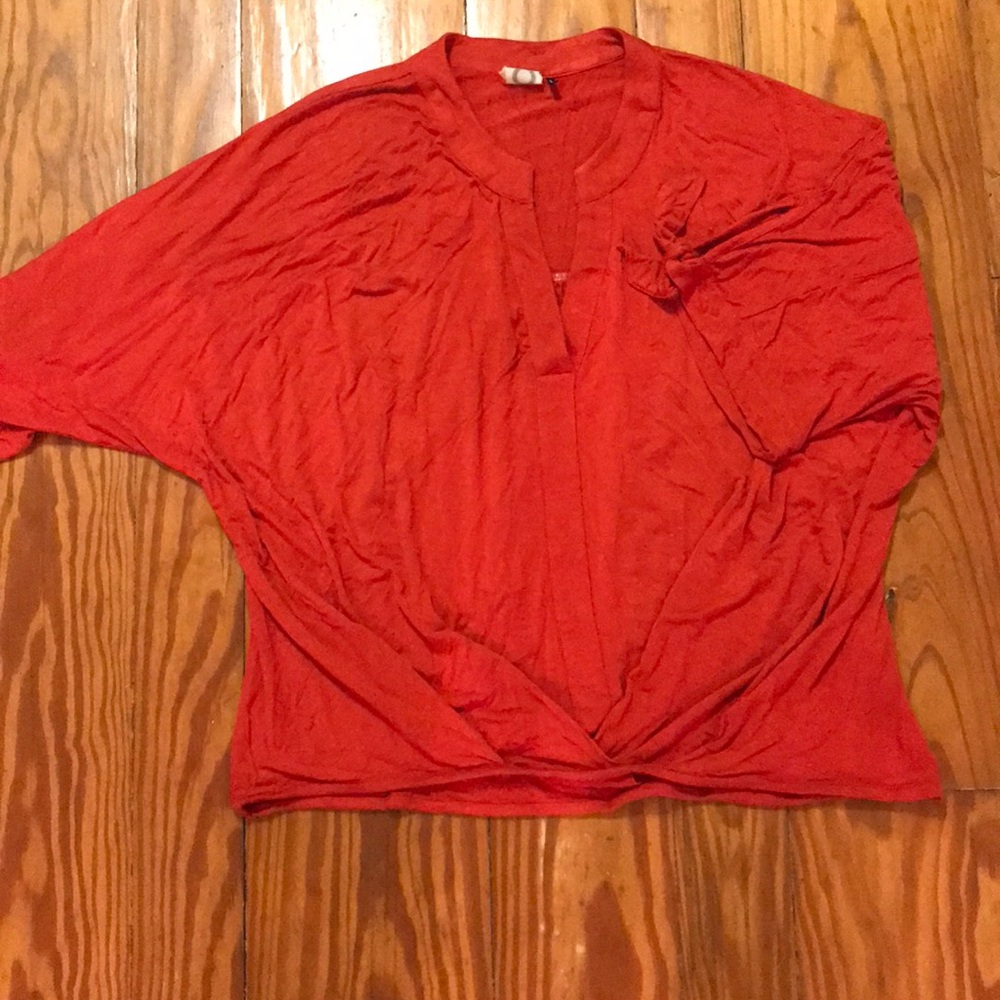 Anthropology short sleeved shirt